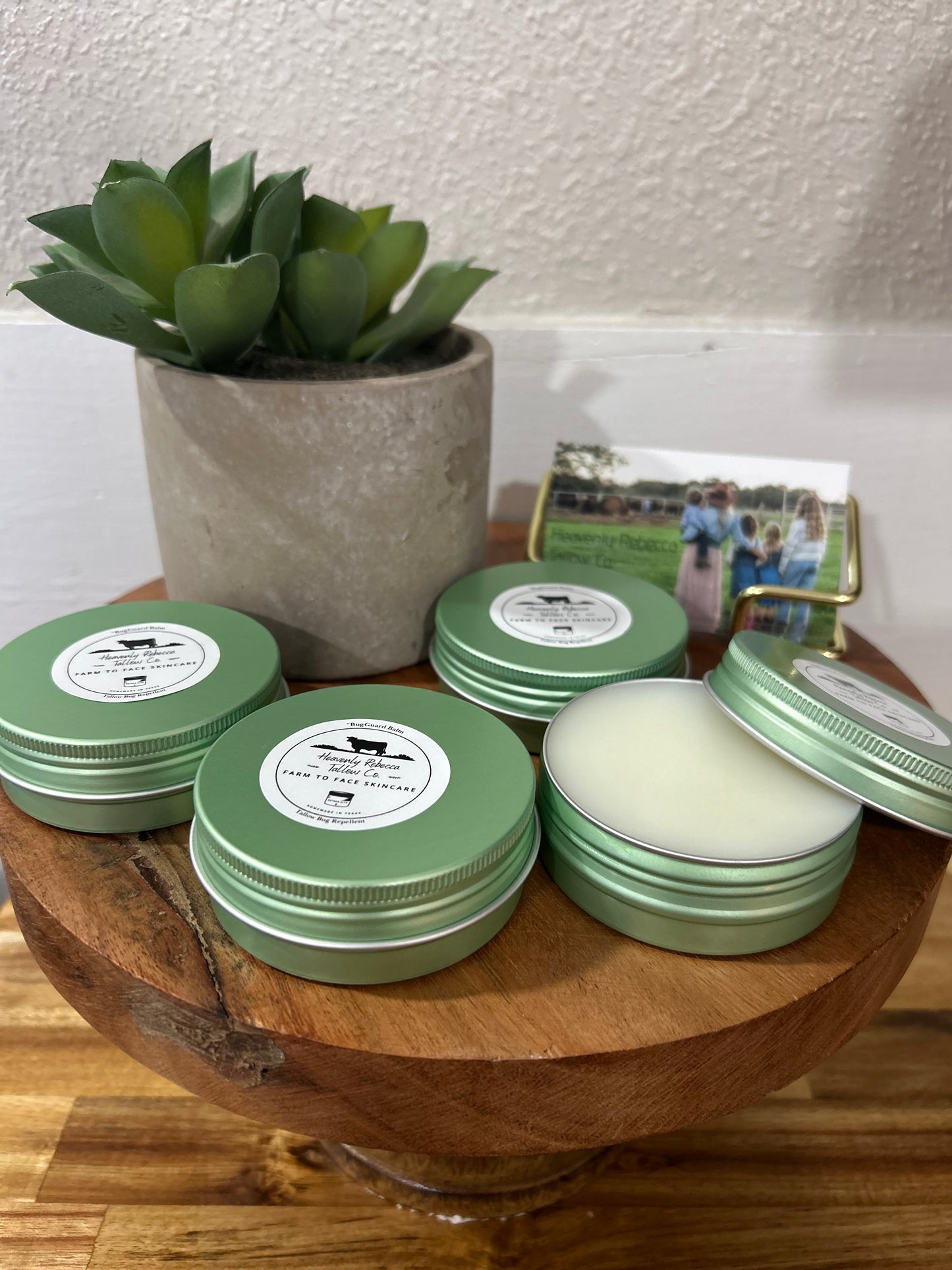 2oz “BugGuard Balm” Tallow Bug Repellent