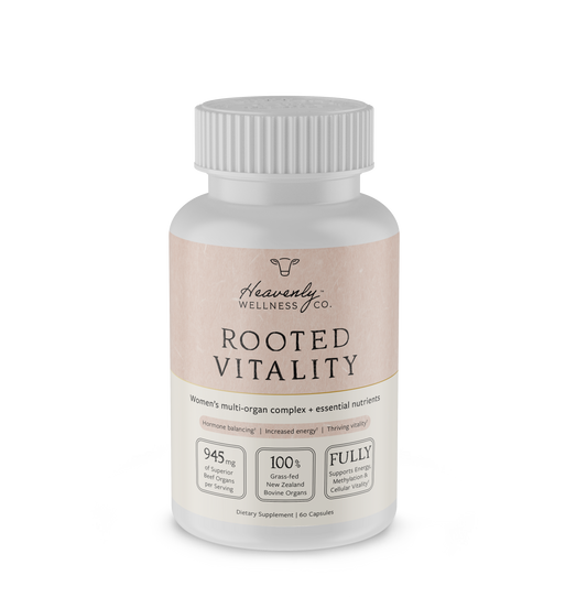 Rooted Vitality- Women's Beef Organ Supplement