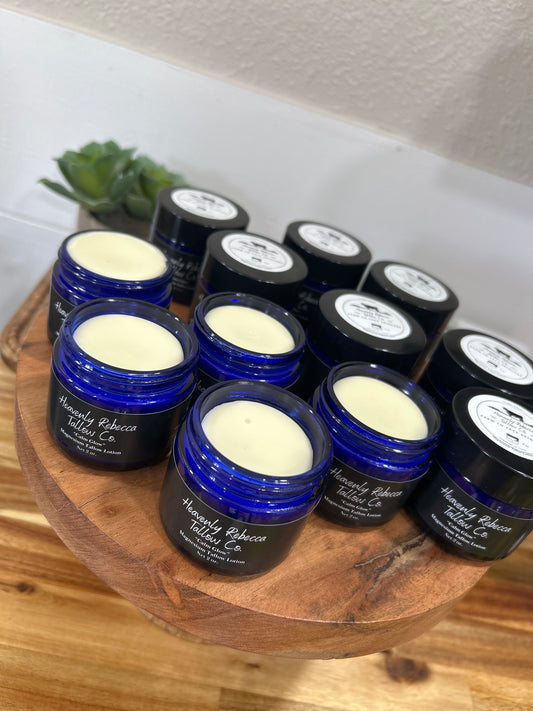 “Calm Glow” – Magnesium Tallow Lotion 2oz glass jar